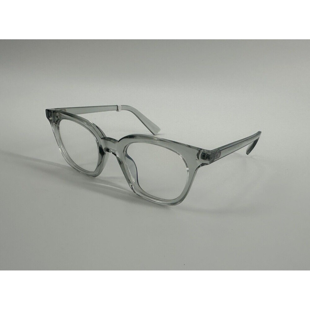 The Book Club +0 The Snatcher in Black Tie Sea Grass Clear Blue Light Glasses
